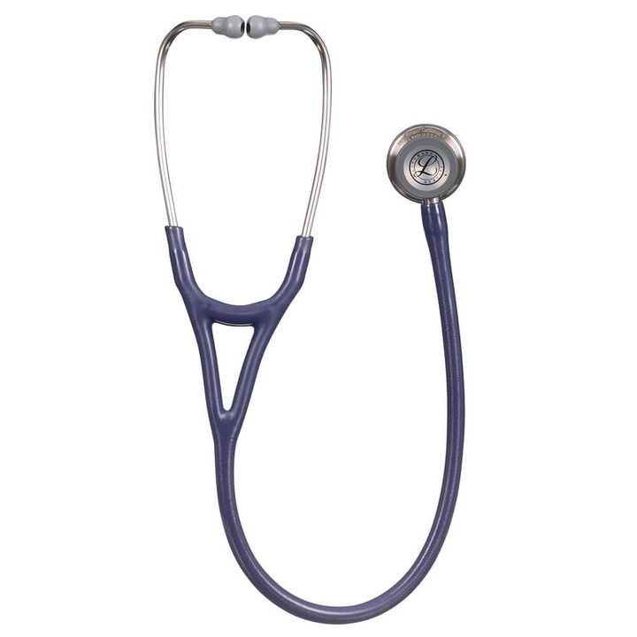Stetoscop 3M™ Littmann® Cardiology IV, Albastru inchis, tub satinat, capsula inox (Midnight Blue/Stainless/Satin Finish)