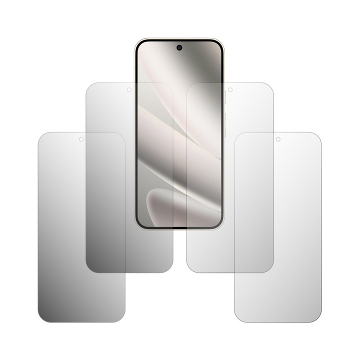 Set 4X Folie Protectie Ecran Folie24, pentru Google Pixel 10 Pro XL, 2X Ultra-Clear + 2X Mate, Acoperire Full-Display si Case-Friendly, Adezive, Flexibile cu Auto Regenerare