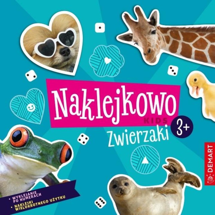 Naklejkowo Kids 3+, Demart, activitati extracurriculare, rime, 3+ ani