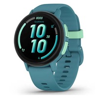 Smartwatch Garmin Bounce 2, 41mm, AMOLED, LTE, GPS, Wi-Fi, Android/iOS, silicon, Turquoise