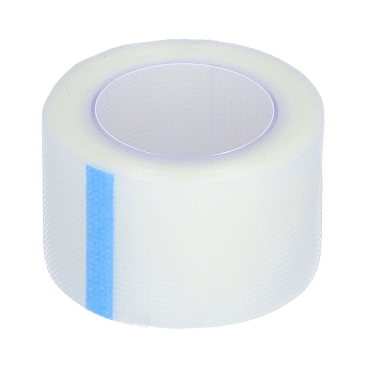 Benzi adezive Zarys, set 12 buc, 2,5cmx5m, alb, waterproof, hypoalergenic