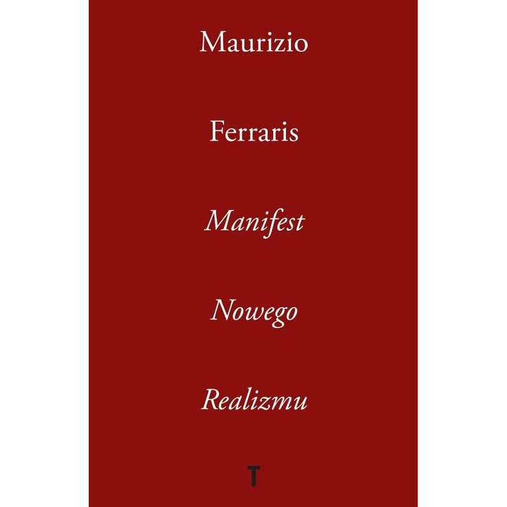 Манифест на Новия Реализъм, Маурицио Ферарис, 2023