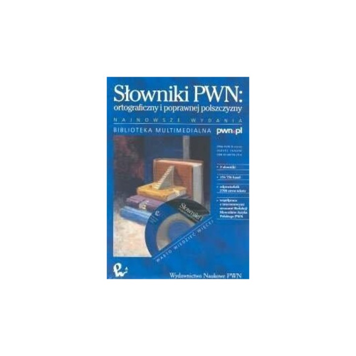 Dictionare PWN ortografic si corectitudine, 2 volume, interactiv, 154 756 cuvinte