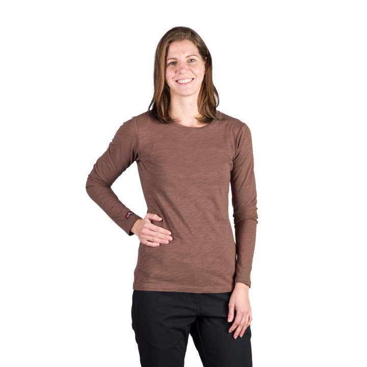 Tricou bumbac dama Carleigh, Maro