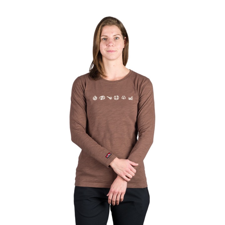 Tricou bumbac dama Elianna, Maro