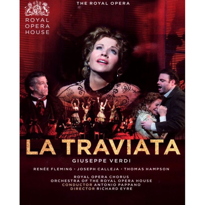 Fleming & Royal Opera & Pappano: Verdila Traviata [DVD]