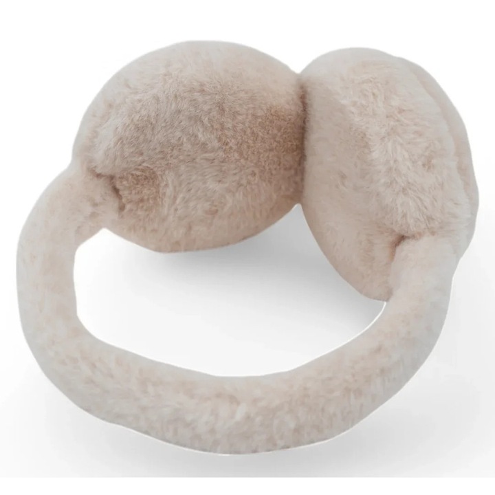 Meleg fülvédő, összecsukható, bézs – Téli kiegészítő