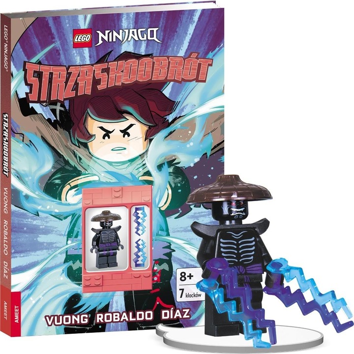 Фигурка LEGO Ninjago, Strzaskoobrot, комплект с 5 комикса и минифигурка Лорд Гармадон