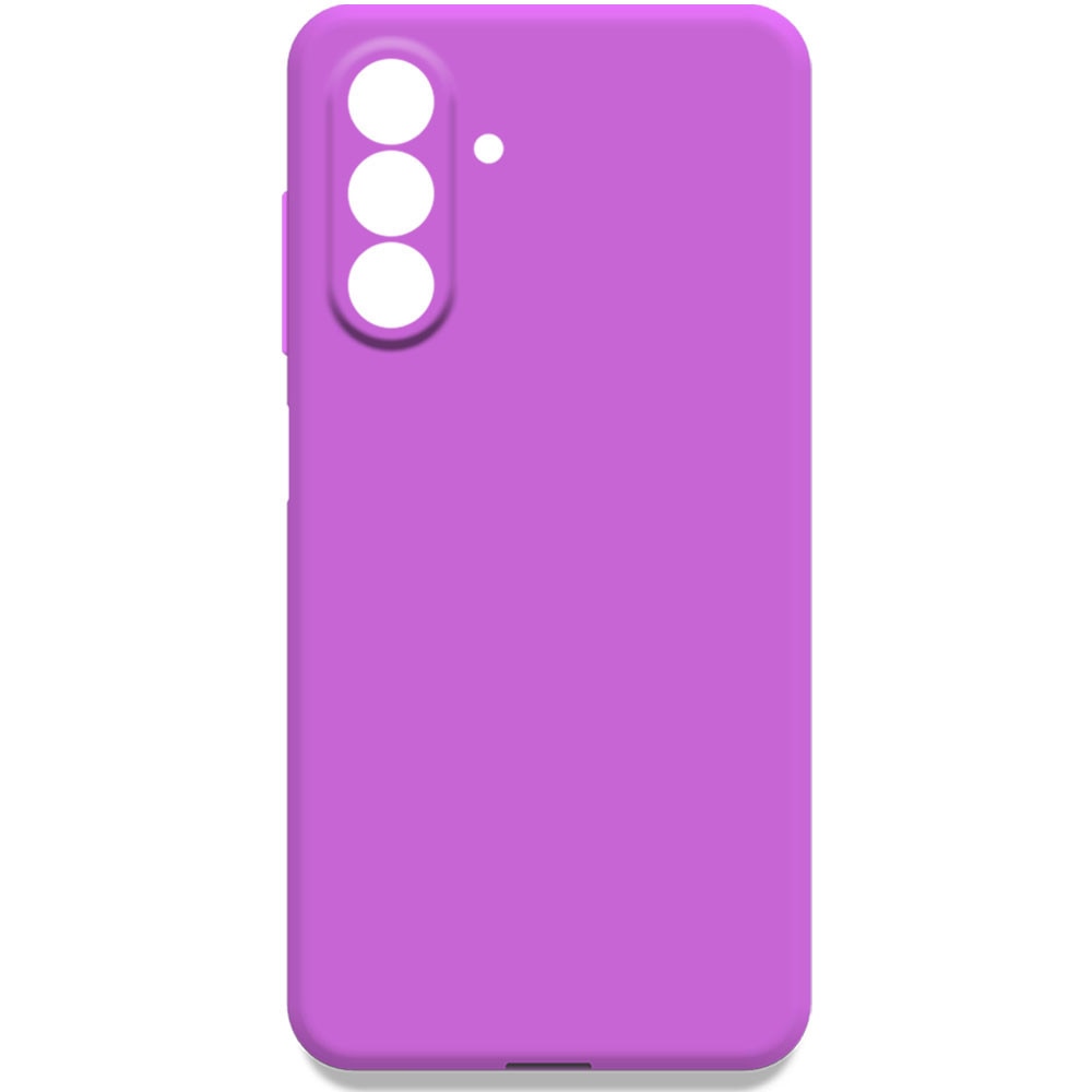 Husa pentru Samsung Galaxy A17, Color Shield, Interior de catifea, Suprafata aderenta, Protectie antisoc, Margini ridicate, Regular Fit, Silicon, Mov