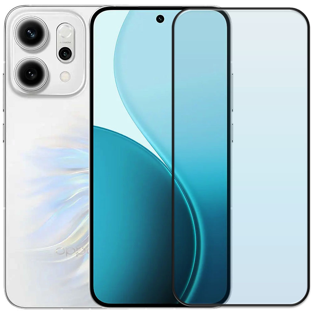 Folie din sticla securizata pentru Oppo Reno 14 5G, HAMSTERBOX Glass Shield, Protectie completa ecran, Full face, Aplicare rapida, Case Friendly, Transparenta