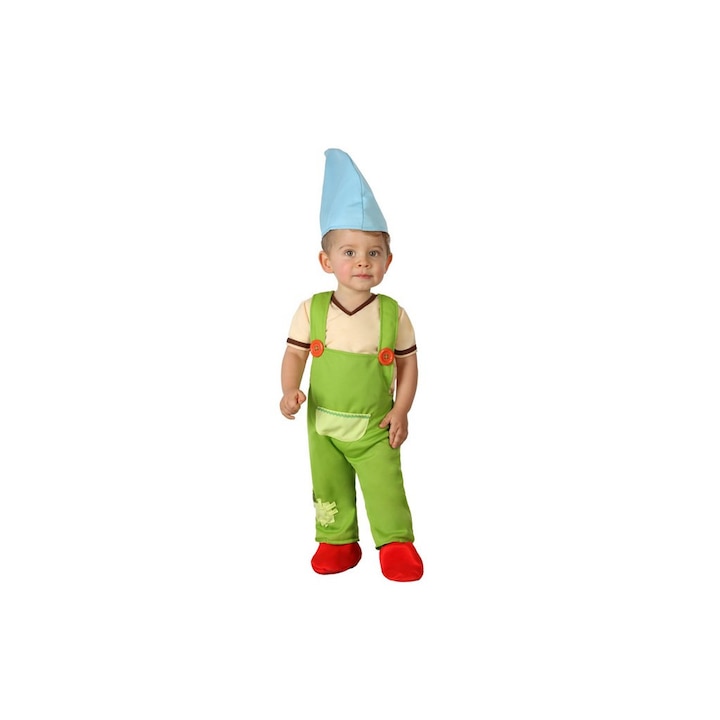 Costumatie Green Elf baietei 0-6 luni