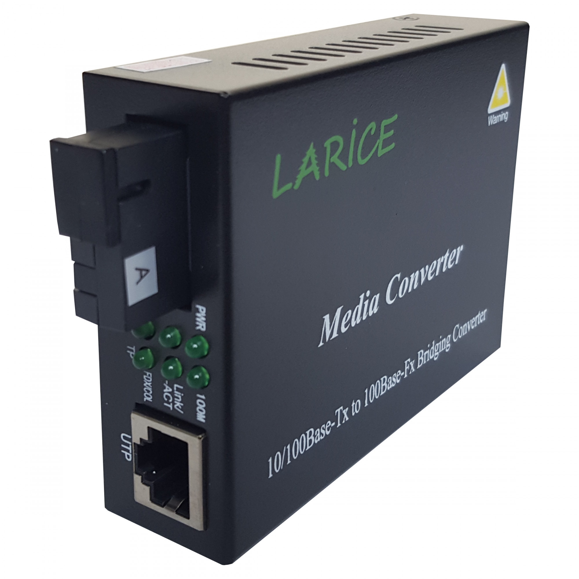 Media Convertor LARICE MCL-10/100W/SC20A, Fast Ethernet, WDM, singlemode, 20 Km, tip A