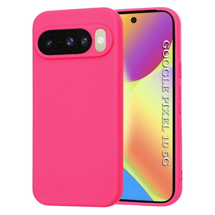 Husa pentru Google Pixel 10 / 10 Pro - Techsuit SoftFlex - Hot Pink