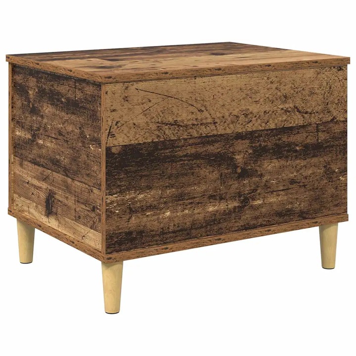 Нощен шкаф Старо vidaXL, дърво 60 x 44, 5 x 45 см Инженерно дърво