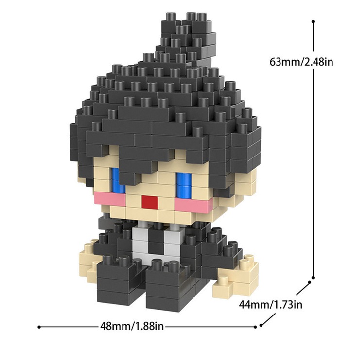 Set de construcție ZUOXIA, 200 piese, materiale ABS, multicolor