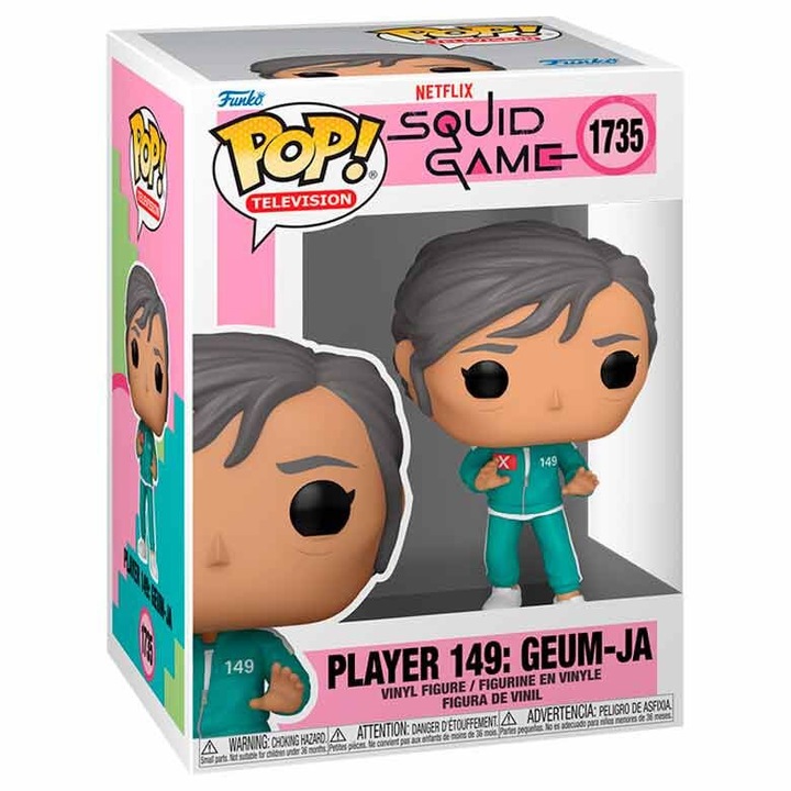 Funko POP Squid Game Játékos 149 figura, 10cm, többszínű