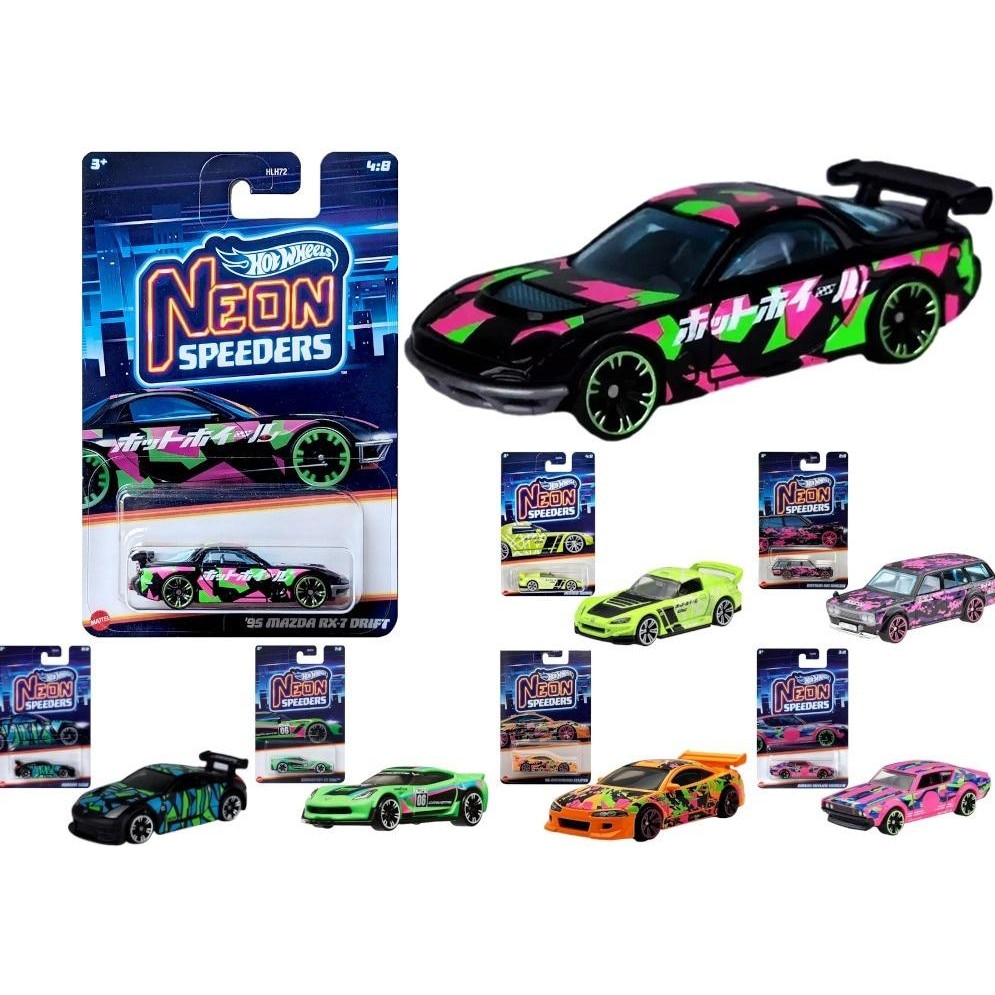 Set 40 masinute Hot Wheels, 1:64, diverse modele, cutie de
