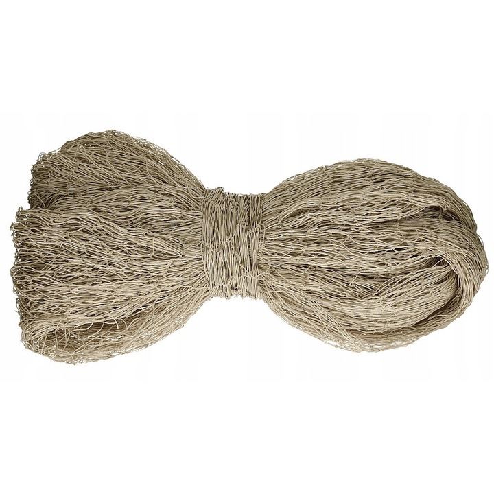 Мрежа за балкон, Linarem, 5м x 5м, 50x50мм, цвят пясъчен, устойчива на UV