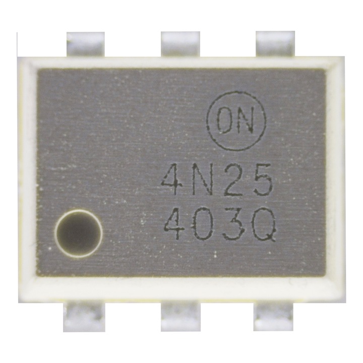 Diodă optocuplor 4N25, SE, DIP6, alb, 30V, 0, 4g
