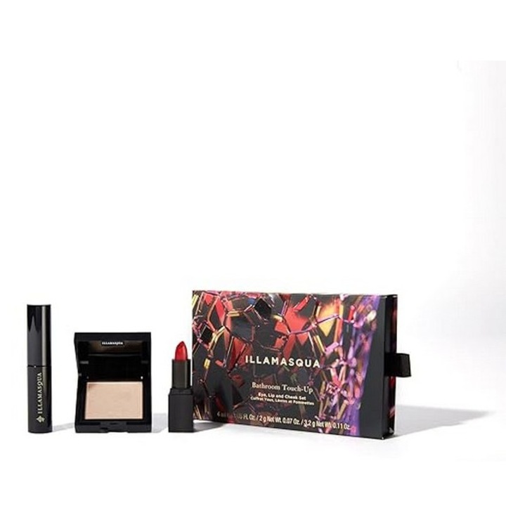 Set pentru retusuri de baie pentru ochi, buze si obraji, Illamasqua