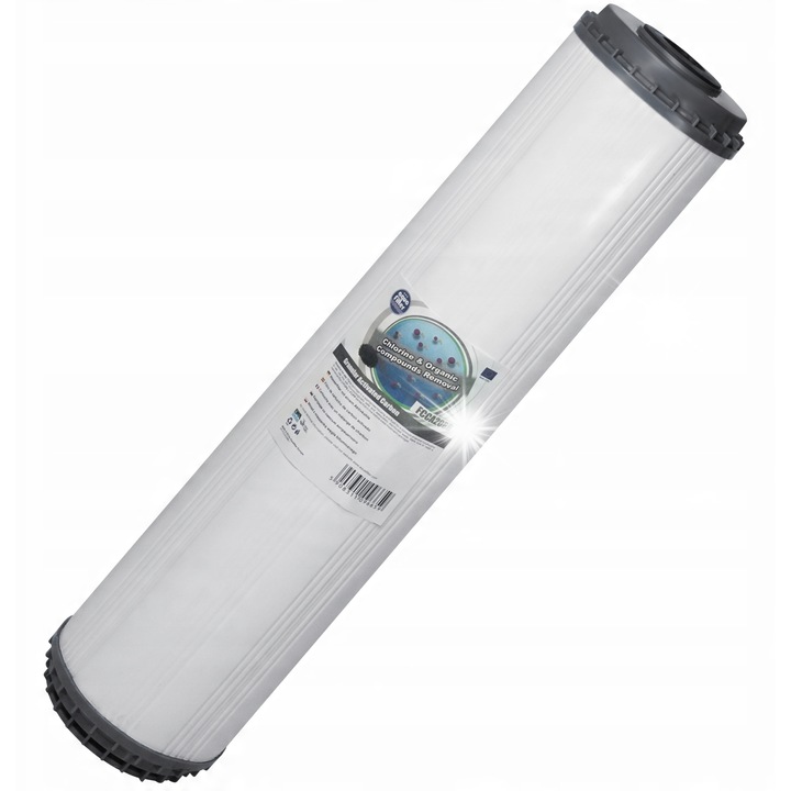 Филтър за вода Aquafilter 20" Big Blue, активен въглен, полипропилен, 4,5" x 20"