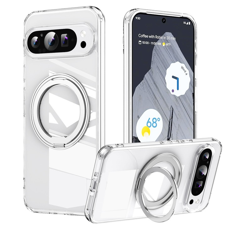 Carcasa telefon transparenta, TPU, rezistenta la zgarieturi, pentru Google Pixel 10 Pro XL