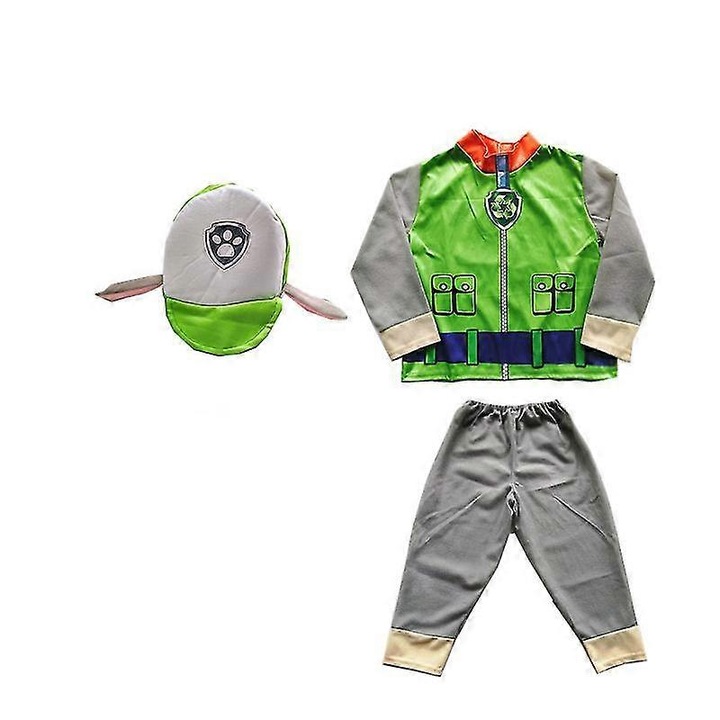 Costum copii set Marshall Chase Skye, 130-140 cm, verde