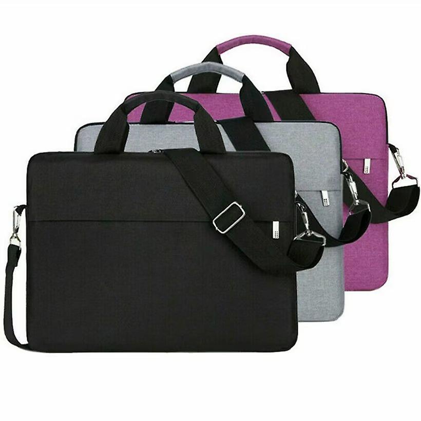 Geanta laptop 13-15.6 inch, impermeabila, gri, 37x27x3cm si 40x30x3cm, unisex