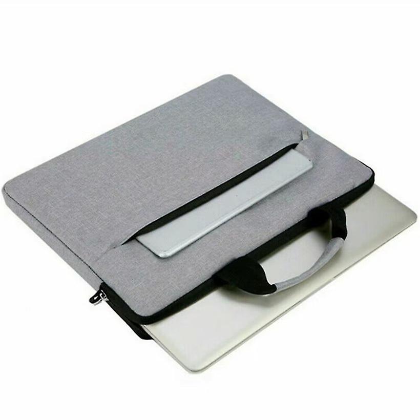 Geanta laptop 13-15.6 inch, impermeabila, gri, 37x27x3cm si 40x30x3cm, unisex