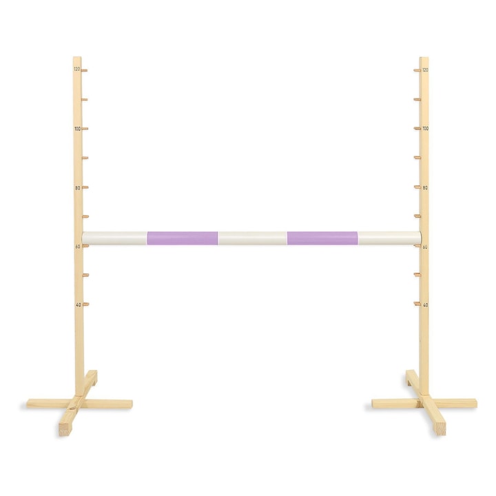 Прескок за Хоби конче, Супер Хоби конче, 120x120см, виолетов, комплект