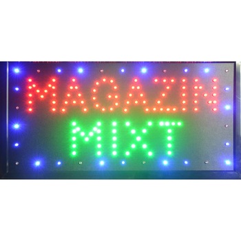 Reclama LED - Magazin Mixt - de interior Reclama LED - Magazin Mixt - de interior