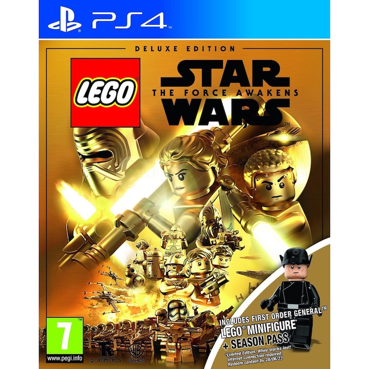 Joc Lego Star Wars Force Awakens Deluxe Edition pentru PS4