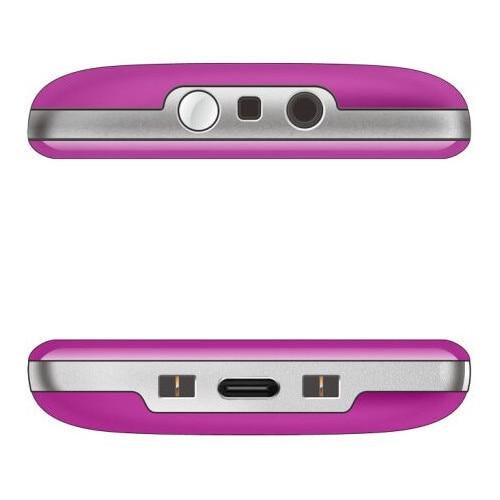 Telefon mobil Evolveo EasyPhone XR, pentru seniori cu suport de incarcare, 32 MB, 2G, Roz