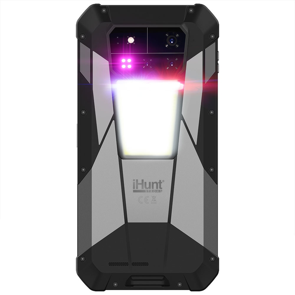 Telefon mobil iHunt Tank 4 Pro, 5G, Dual SIM, 6.73-inch 3K 120Hz AMOLED, Proiector Video Laser 720P 60Hz, Octa-Core, 32GB RAM, 512GB, Camera 50AF + 64 Night + 50MP Telephoto / 32MP Fata, Incarcare Turbo 120W, NFC, IP68/IP69, Android 14