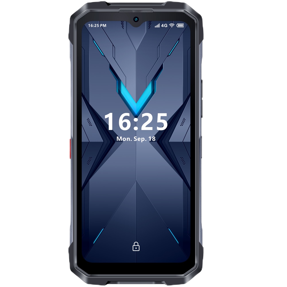 Telefon mobil HOTWAV Hyper 7, 5G, Dual SIM, 5G, 6.6-inch 2K 120Hz, Octa-Core Dimensity 7050, 24GB RAM, 256GB, RGB Light Dynamic, 64MP + 32MP, 10800mAh, NFC, IP68/IP69K, Android 14, Black
