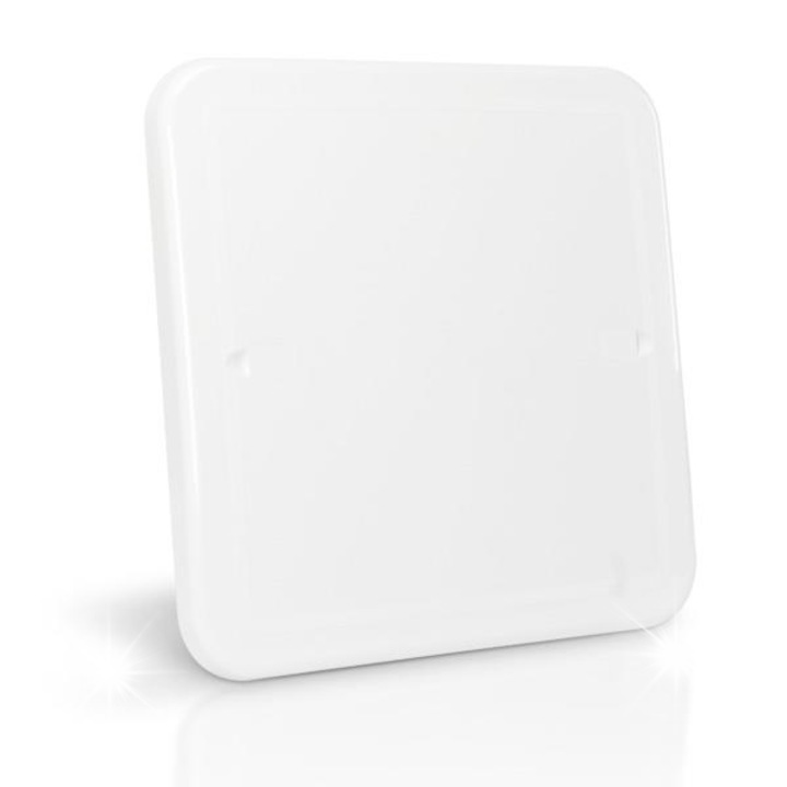 SATEL OPU-4 PW vékony ház, fehér, 322x342x100mm, falra szerelhető, dupla szabotázsvédelem
