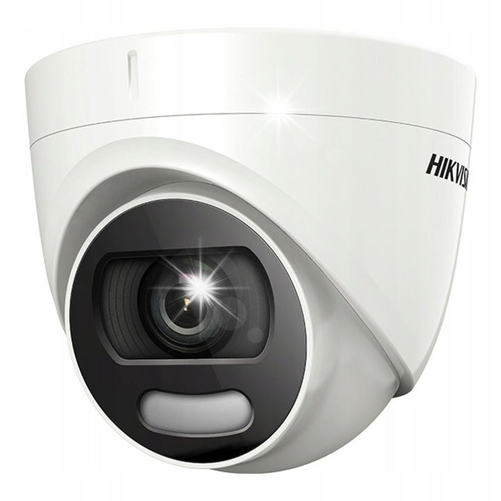 Камера за наблюдение HIKVISION ColorVu DS-2CE72HFT-F, 5MP, 2.8мм, IP67, черно/бяло, 109.82x85.56мм
