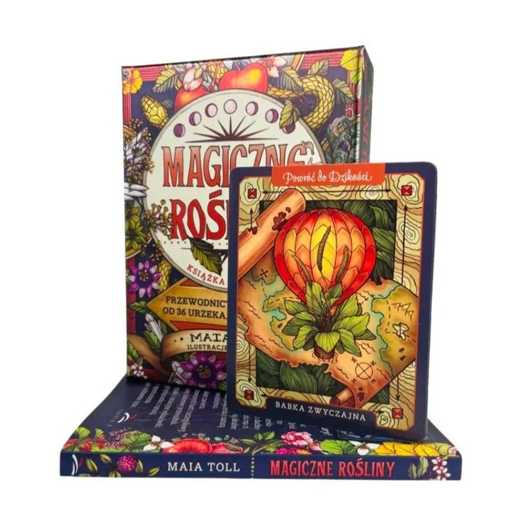 Magiczne rośliny (książka + karty)