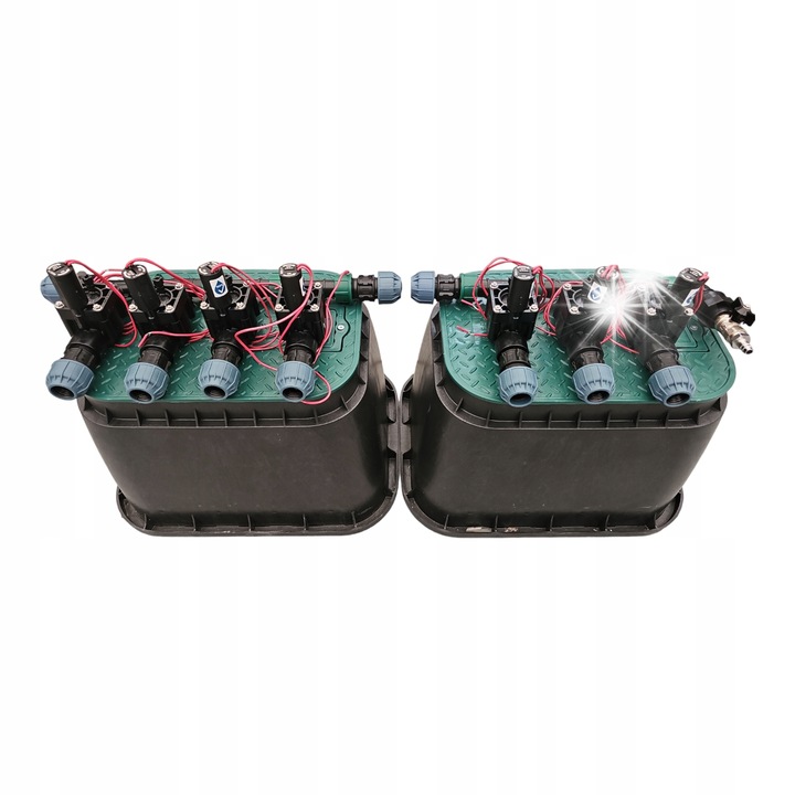 Комплект за напояване, колектор на 7 секции, Hunter PGV, 20 мм