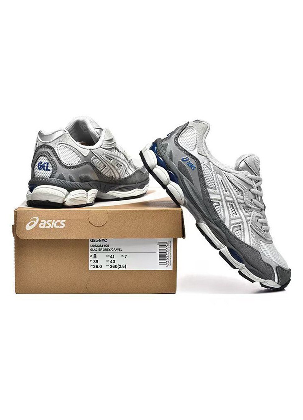 Asics Gel-NYC 1203 pantofi sportivi pentru barbati, albastru gri