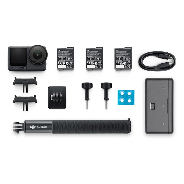 DJI Osmo Action 6 sportkamera, Adventure Combo