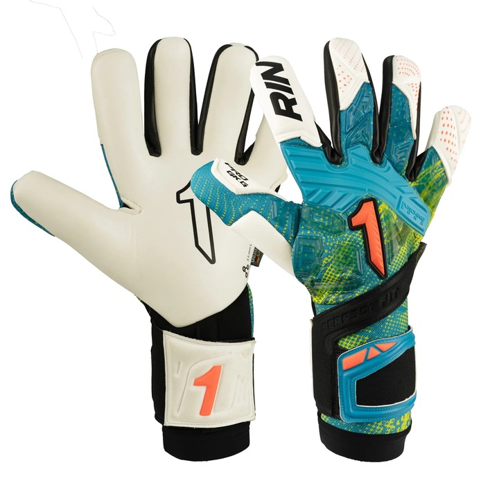 Manusi portar Rinat Fiera Pro 9, latex german, croiala negativa, multicolor, marime 9