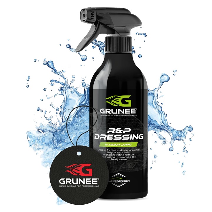 GRUNEE R&P DRESSING 0,5L autóápoló, hidrofil védelem, szaténfényű felület