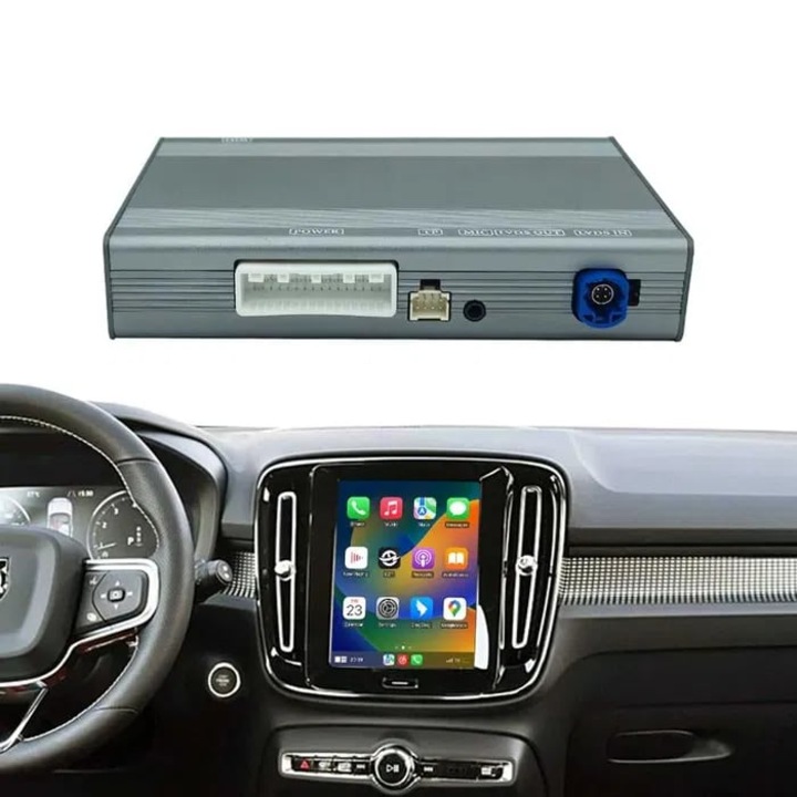 CarPlay Volvo 2018–2022 Безжичен Apple Carplay Android Auto MMI BOX