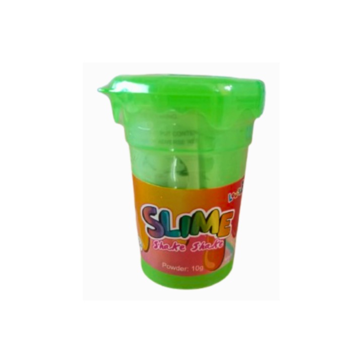 Cutie slime do it yourself, LoughB, verde, pudra 10 grame