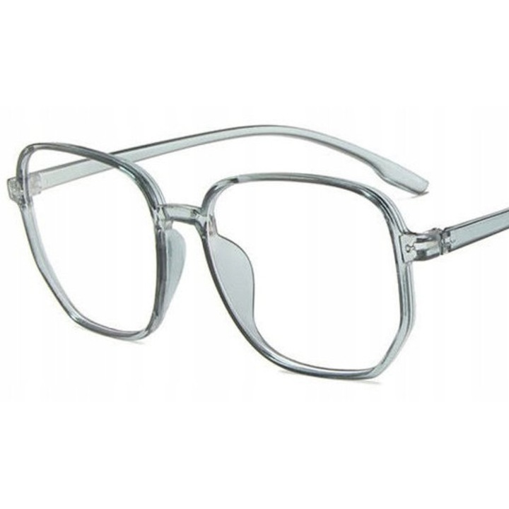 Ochelari corectivi femei Albastru, Policarbonat, dioptrie -6.00