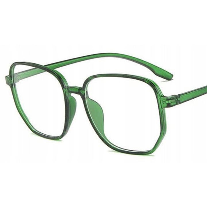 Ochelari Corectivi, Verde, Policarbonat, Dioptrie -1.00, Femei