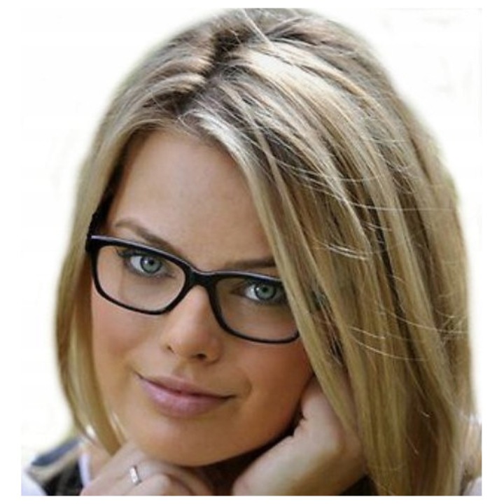 Ochelari corectivi pentru computer, Policarbonat, transparent, negru-portocaliu, F485