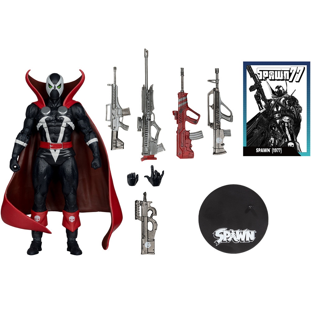 アメコミ McFarlane Toys' SPAWN Amazon.com: McFarlane Toys - Spawn #1 (Black White & Red All Over