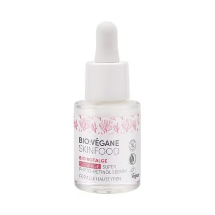 Серум за лице Супер Фито-Ретинол, екстракти от червени водорасли и Бакучиол, веган, без аромат, 15мл